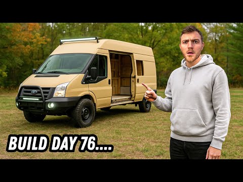 I’m Never Doing This Again! (Building My Ultimate Camper Van From Scratch)
