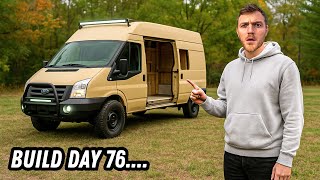 I’m Never Doing This Again! (Building My Dream Camper Van From Scratch)