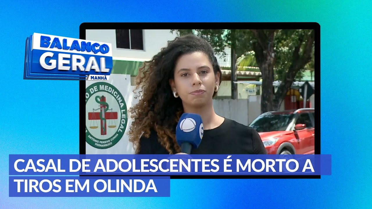 Tragédia em Águas Compridas: Casal de adolescentes é morto a tiros em Olinda