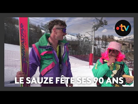 La station de ski du Sauze fête ses 90 ans et se replonge dans les années 80