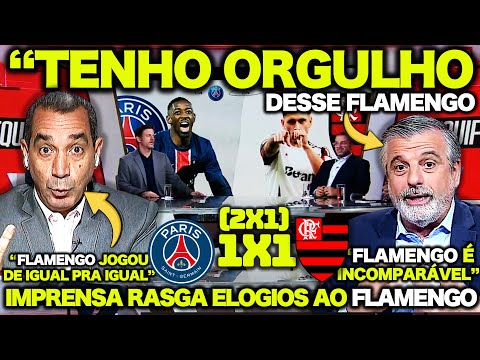 "ESTOU ORGULHOSO desse FLAMENGO !" OLHA SÓ O QUE O ZINHO e o PASCOAL FALARAM do FLAMENGO