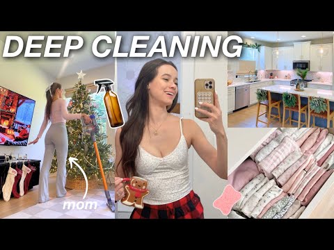 Deep Cleaning My Home *AS A MOM* For Christmas