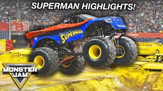 THROWBACK: SUPERMAN HIGHLIGHTS | Monster Jam