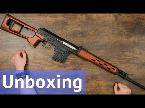 (Airsoft) Unboxing the SVD "Dragunov" LCT
