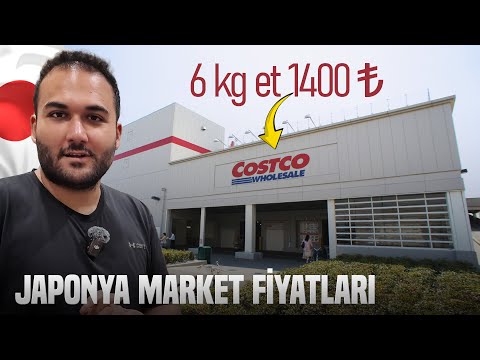 JAPONYA'DA ÇOK UCUZ AMERİKAN MARKETİ COSTCO!