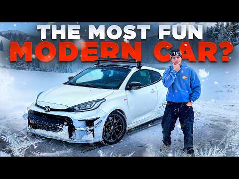 Better than a Mitsubishi EVO? - Testing the Toyota GR Yaris on snow!