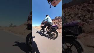 Capitol Reef National Park. Reef Ride cycling day.