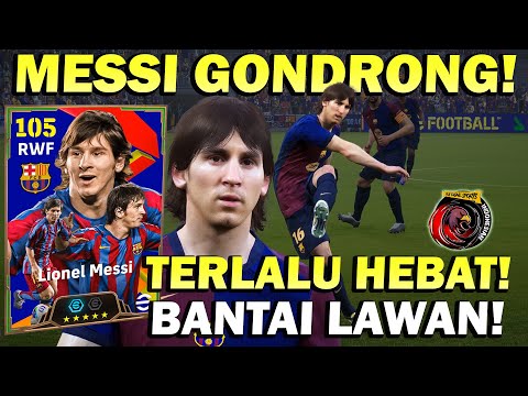 AKU BELI MESSI 105 TERKUAT! TERLALU HEBAT GOAT YANG SATU INI! SIKAT HABIS LAWAN TANPA AMPUN! MANTAP!