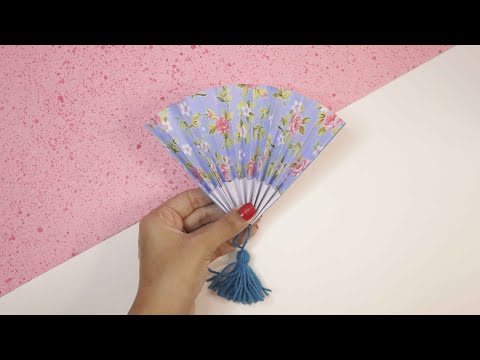 How To Make Paper Fan | Origami Paper Fan
