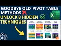 Stop Using PivotTables the Old Way  Try These Advanced Tricks!