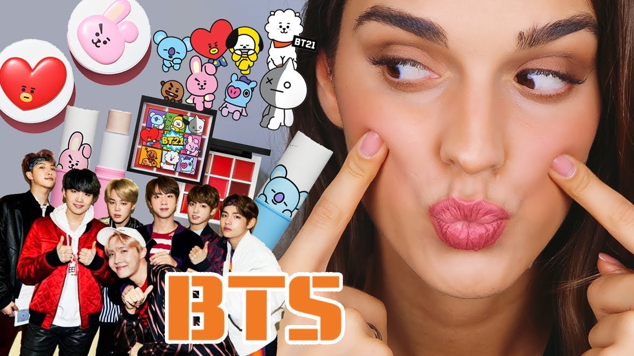 Шокирующая косметика от bts bt21 я в шоке самые новые продукты тестирую все
