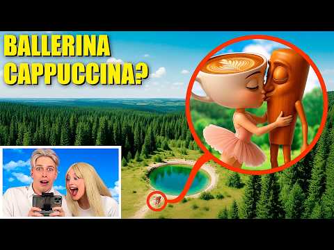 МОЙ ДРОН СНЯЛ НАСТОЯЩУЮ BALLERINA CAPPUCCINA в Реальной Жизни!