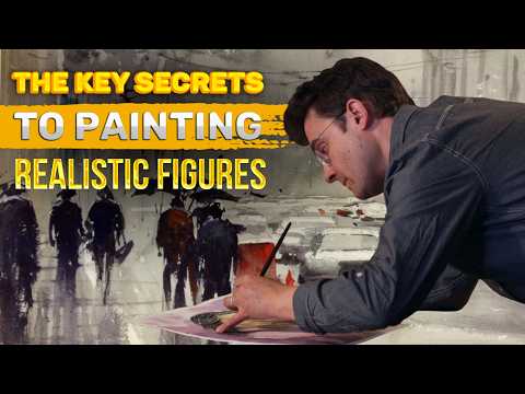 Transform Simple Shapes into Lifelike Figures | Watercolor Masterclass of Konstantin Sterkhov