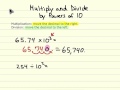Mastering Multiplication and Division with Powers of Ten