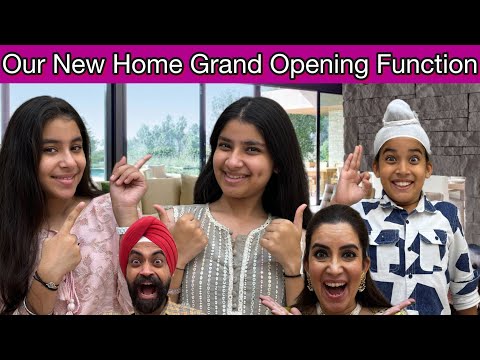 Our New Home Grand Opening Function | RS 1313 VLOGS | Ramneek Singh 1313