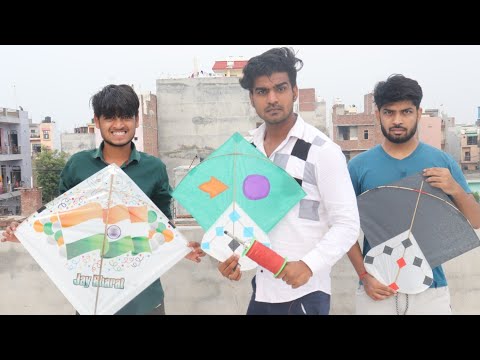 PATANGBAAZ 😂 - ABLAKSH PANDEY | KITE FLYING IN INDIA