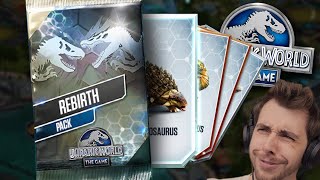 OPENING THE FIRST REBIRTH PACK!!! | Jurassic World - The Game | Ep580 HD