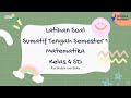 Kuis Matematika Kelas 4