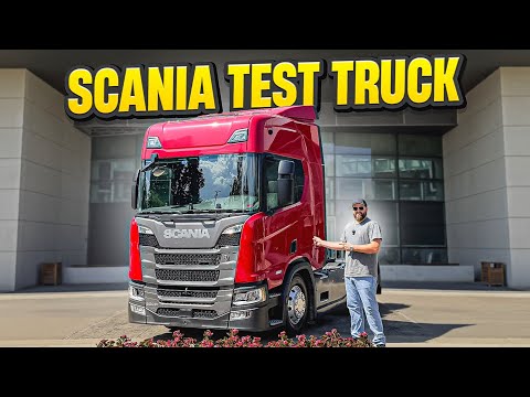 We Picked Up a Secret Scania Test Truck from International HQ!