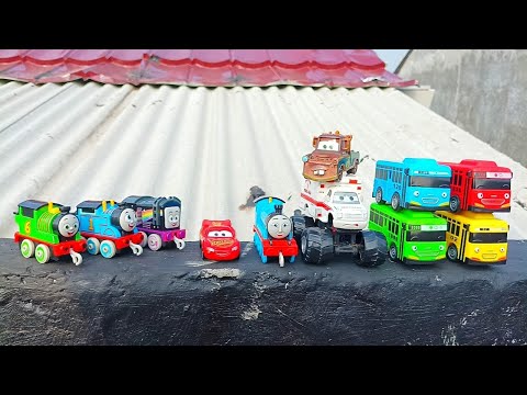 Mainan Tayo, Rogi, Gani, Lani, Thomas and Friends, Lightning Mcqueen, Sally Carrera, Tow Mater