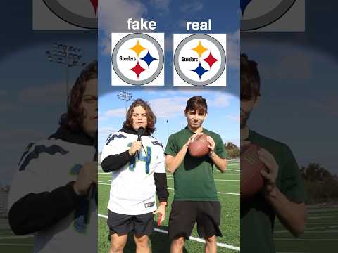 REAL vs FAKE NFL Logo ?