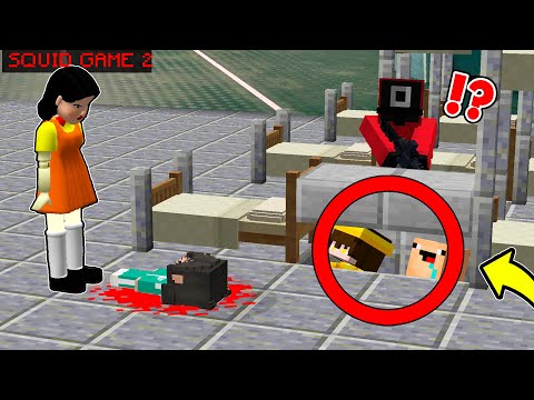 NUNCA ESPIES a EL JUEGO DEL CALAMAR 2 a las 3 AM en Minecraft 😨 | Nunca sigas a SQUID GAME 2