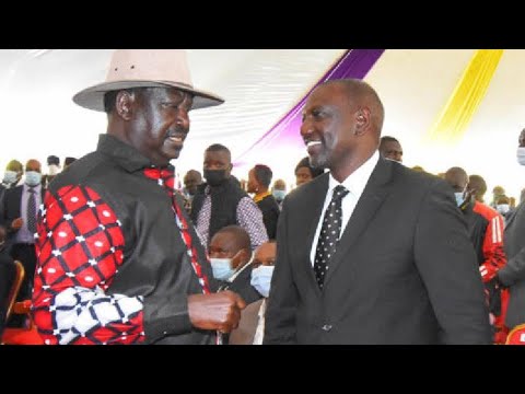 ''RAILA ALIKUBALI KUNISAIDIA KAZI YENYE GACHAGUA ALISHINDWA KUFANYA,'' PRESIDENT RUTO SAYS