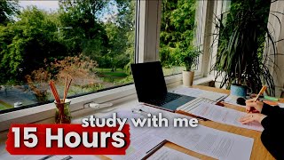 LIVE | 14 HOUR CODING STUDY WITH ME | Pomodoro 50/10, Rain Sounds, Deep Focus