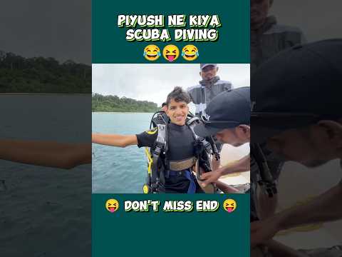 Piyush Ne Kiya Scuba Diving 😍 #souravjoshivlogs #trending #shortfeed #piyushjoshivlogs