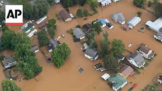 YouTube video thumbnail: West Virginia Governor Says Some are Unaccounted for in Flooding