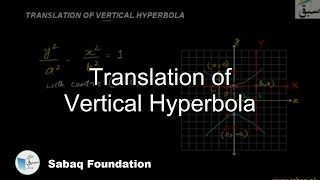 Translation of Hyperbola Vertically