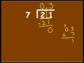 Dividing Decimals with Whole Numbers