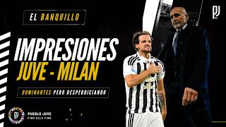 🚨 Juventus 1-1 Milan: Dominio total y el señalado del partido