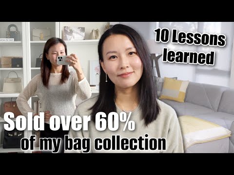 10 Lessons I learned from decluttering over 60% of my luxury handbag collection