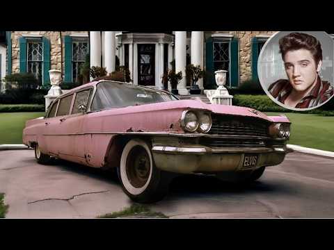 Elvisโs Abandoned Limo Found in Junkyard! | 1963 Pink Cadillac Will It Run | Turnin Rust