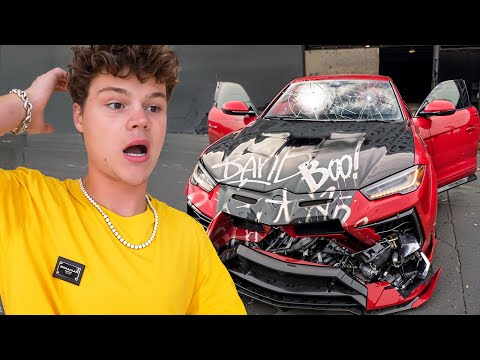 Someone Destroyed My Lamborghini...