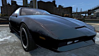 GTA IV Knight Rider K I T T Crash Testing