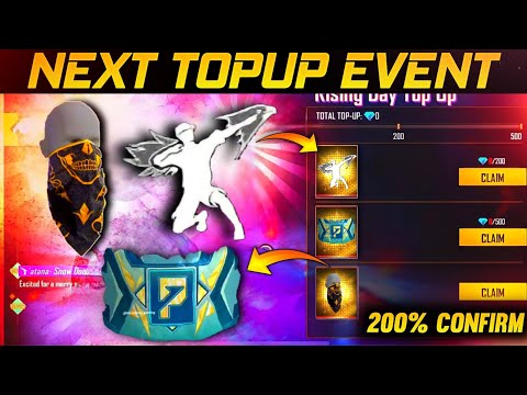 NEXT TOPUP EVENT FREE FIRE | NEW TOPUP EVENT | NEXT TOP UP EVENT | UPCOMING TOPUP EVENT FREE FIRE |