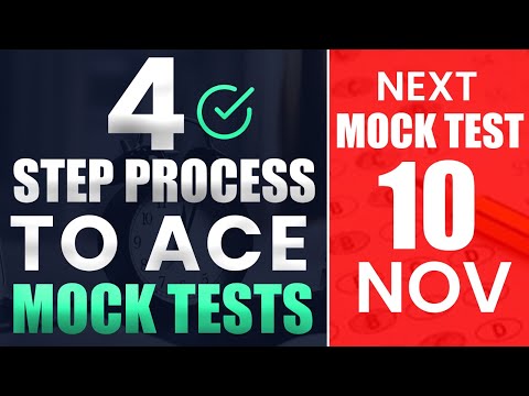 Explained - 4 Step Process to ACE Mock Tests for NEET Aspirants!!!