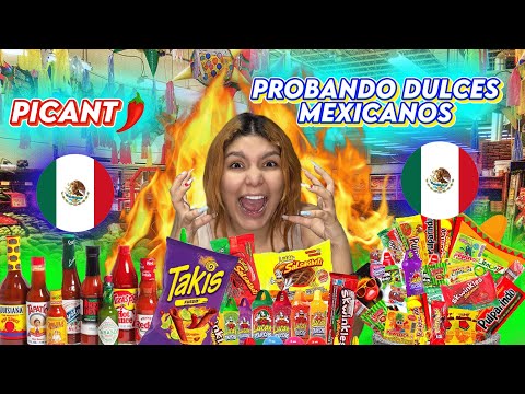 PROBE LOS DULCES MAS PICANTES DEL MUNDO 🇲🇽🍭🍫. MAIYE TORREX