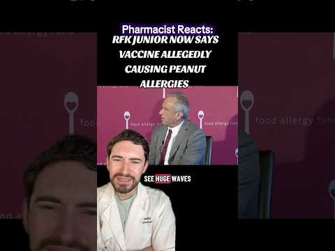 🚨 BREAKING NEWS: RFK claims rise in peanut allergies is due to vaccines?!? Pharmacist responds