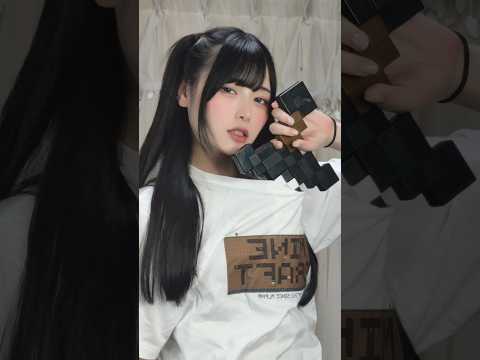 フォロワーさんと遅くまでマイクラしてる！It's so much fun playing Minecraft with your followers! 🎮👾 #mumei #tiktok #むめい