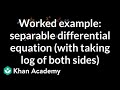 Differential Equations and Integrals