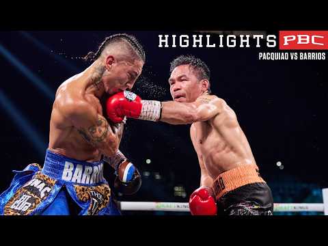 Pacquiao vs Barrios HIGHLIGHTS: July 19, 2025 | PBC PPV on Prime Video