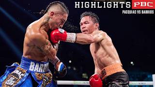 Pacquiao vs Barrios HIGHLIGHTS: July 19, 2025 | PBC on Prime Video PPV