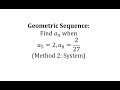 Finding the General Term of Geometric Sequences