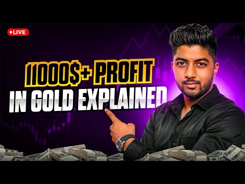 11000$+ Profit Booked in Gold | Logic Explained