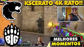 FURIA VIROU TIER S? SHOW FURIOSO EM ESTREIA! Melhores Momentos: FURIA vs BIG - Blast Bounty