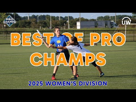 Video Thumbnail: 2025 Pro Championships: Women’s Highlights
