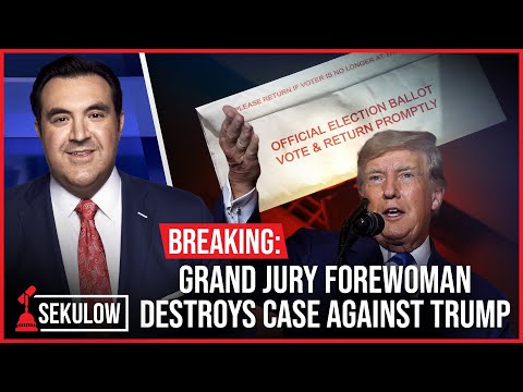 BREAKING: Grand Jury Forewoman Destroys Case Against Trump
